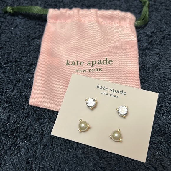kate spade Jewelry - Set of Kate Spade stud earrings